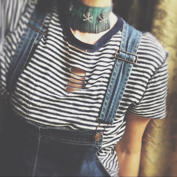 Overalls :Comfy Distressed - Picture 2 of 8